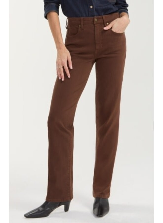 Kennedy Straight With Comfort Waist Carob Brown