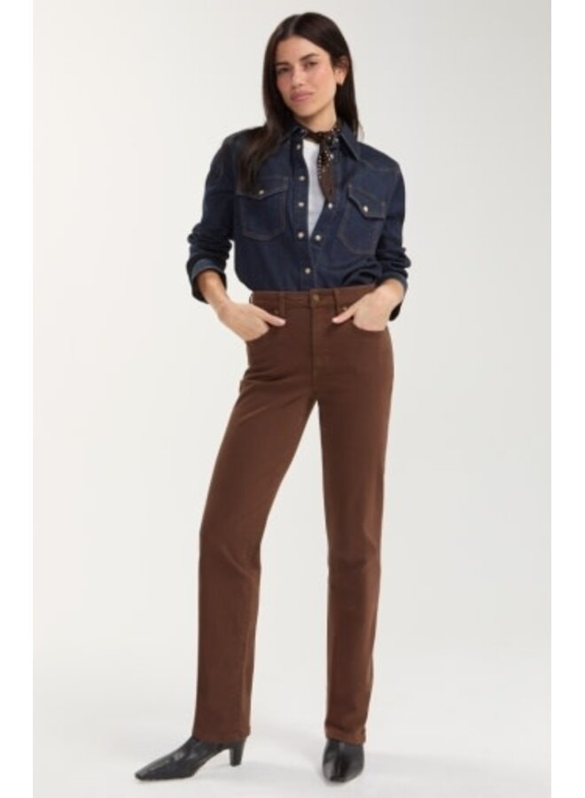 Kennedy Straight With Comfort Waist Carob Brown