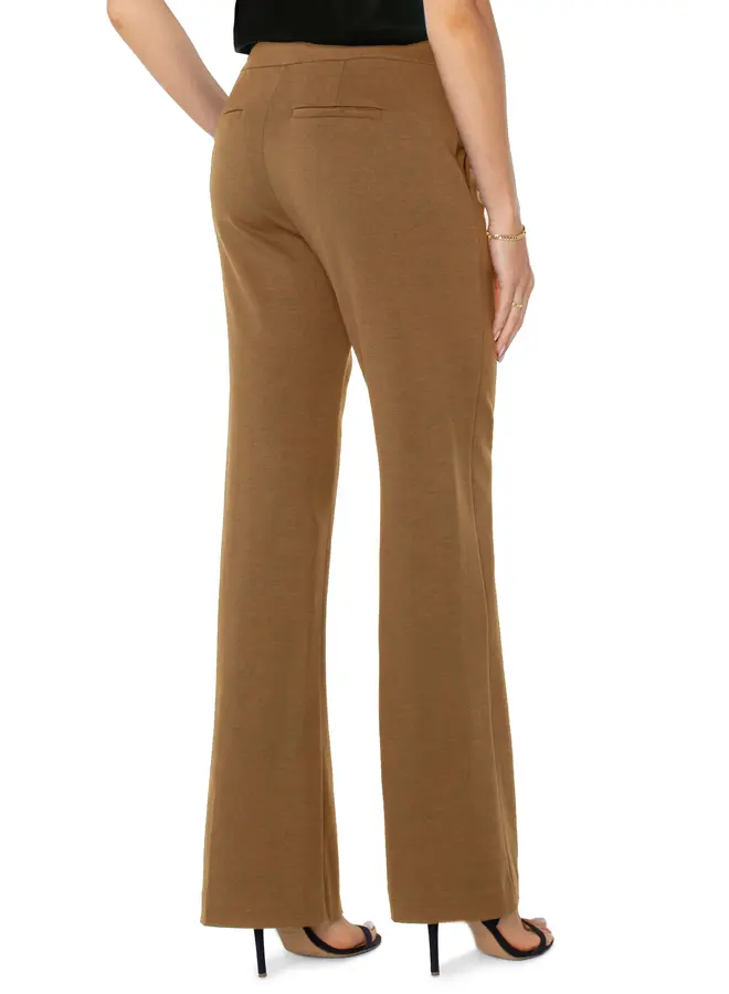 Kayla Pull On Wide Leg Trouser Rich Camel