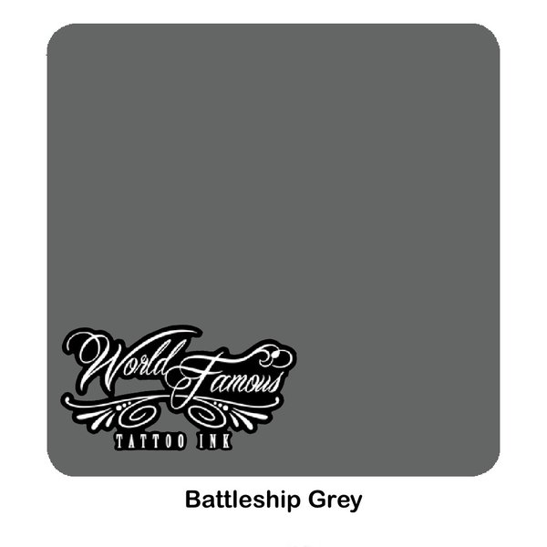 World Famous Ink World Famous Ink - Battleship Grey