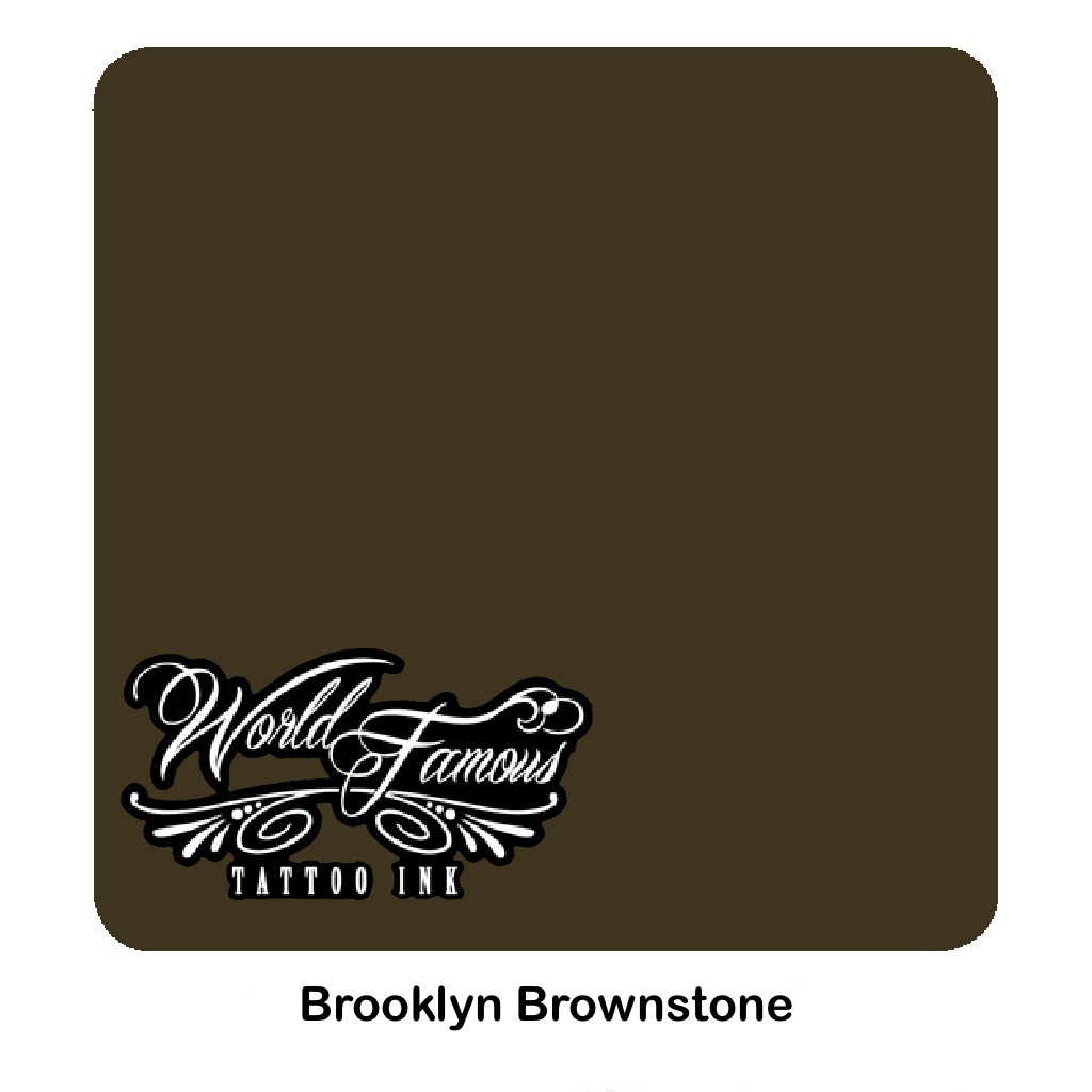 World Famous Tattoo Ink - Brooklyn Brownstone