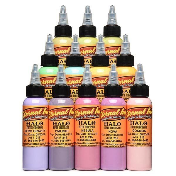 Dynamic Tattoo Ink Traditional 1oz Color Set