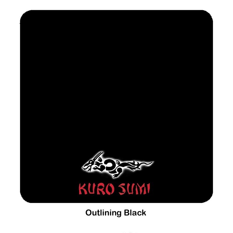 Kuro Sumi Black Outlining Ink - 12oz Bottle -82410