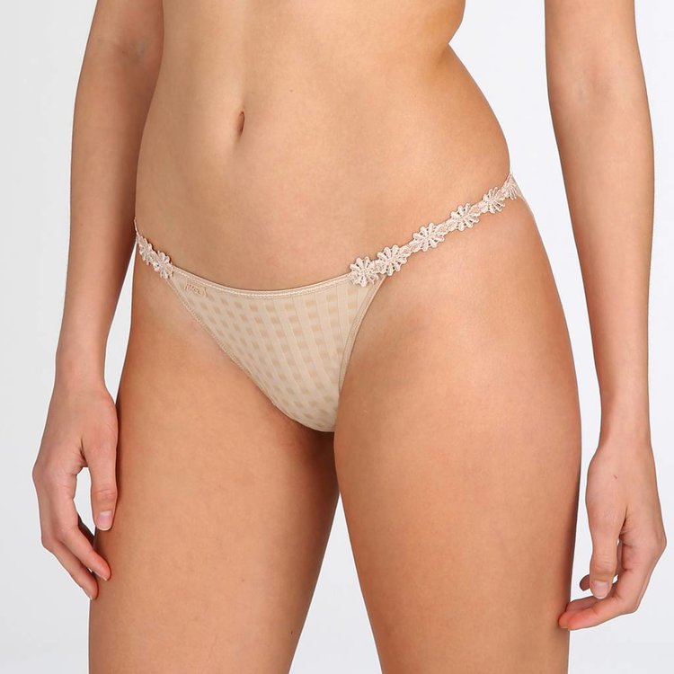 Marie Jo Avero Daisy Side Thong - Caffe Latte