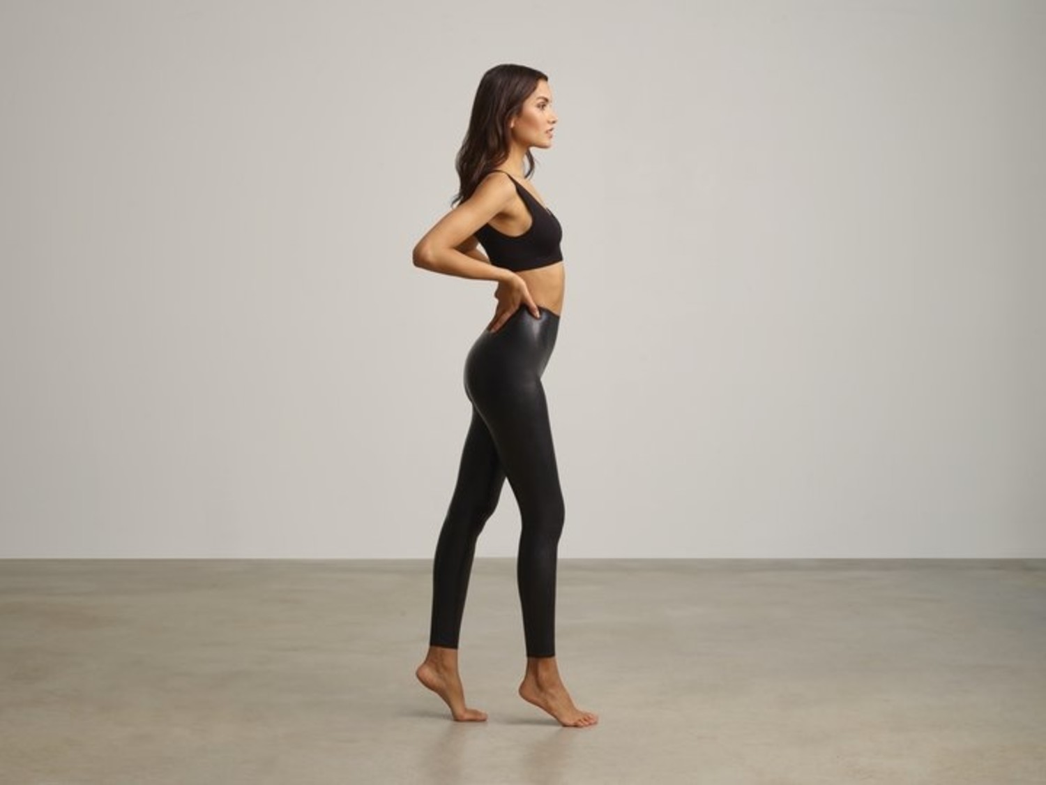 We've Got a Legging For That, Coffee run? Day at the office? Night on the  town? Commando's got you. Faux Leather Legging