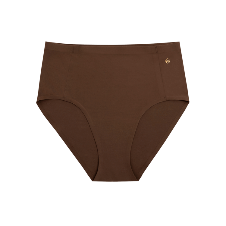 Evelyn & Bobbie Retro High-Rise Bikini Panty 1704215 Umber