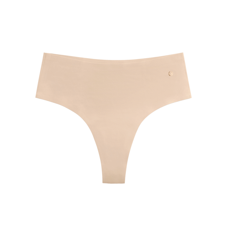 Evelyn & Bobbie High-Rise Thong Panty 1703 Sand