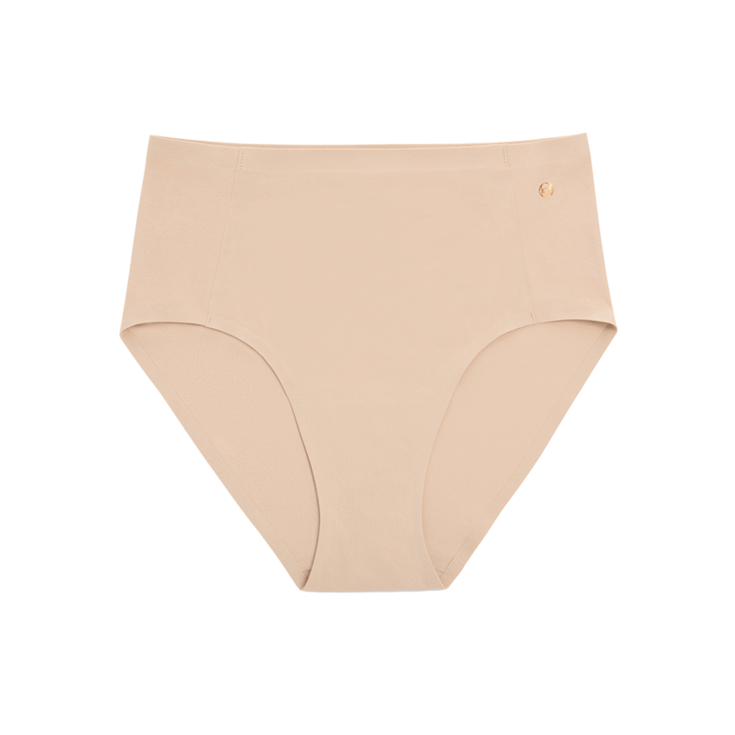 Retro High-Rise Bikini Panty Sand 1714212 - Lace & Day