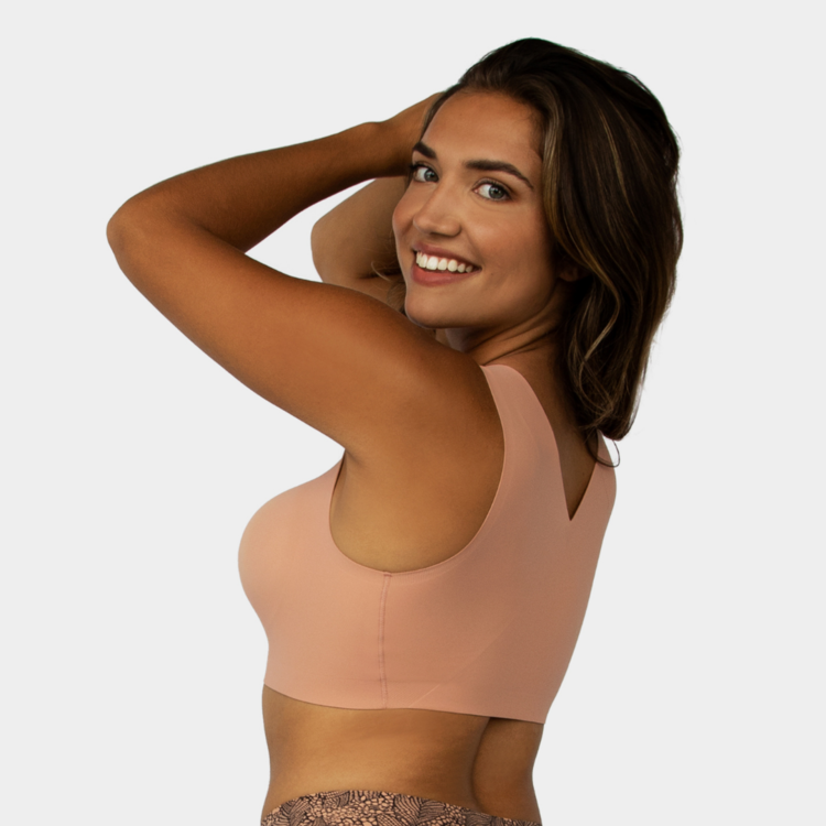Evelyn & Bobbie Defy Bralette 1728 Himalayan Salt