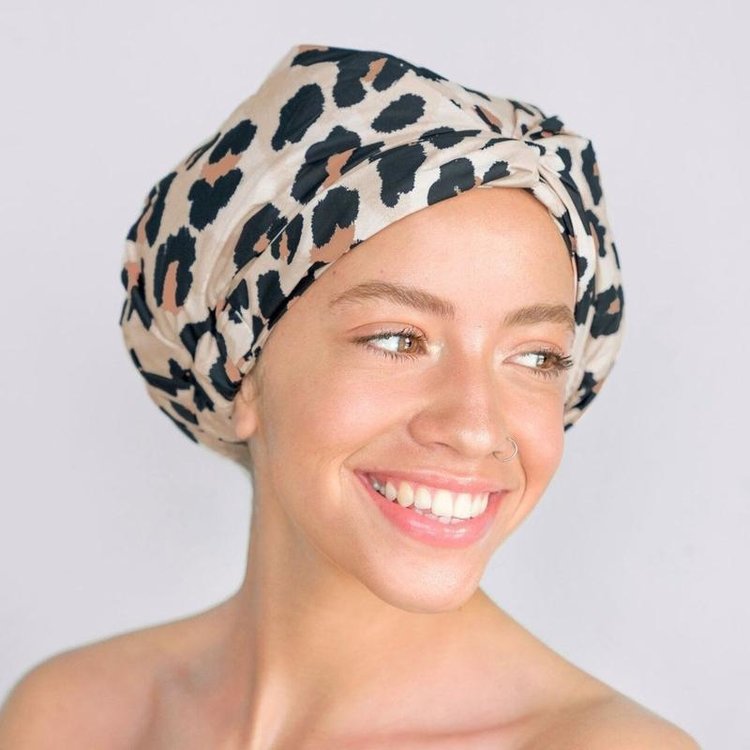 Kitsch Luxe Shower Cap 4914 Leopard