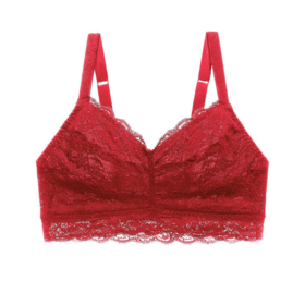 Cosabella Curvy Sweetie Bralette Mystic Red