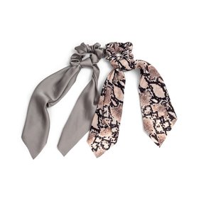 Zoe Ayla Scarf Scrunchies 2 Pk