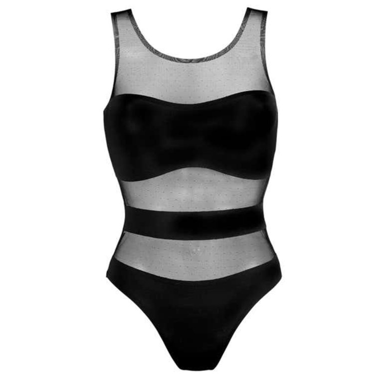 Simone Perele Impact Bodysuit Black 23G510