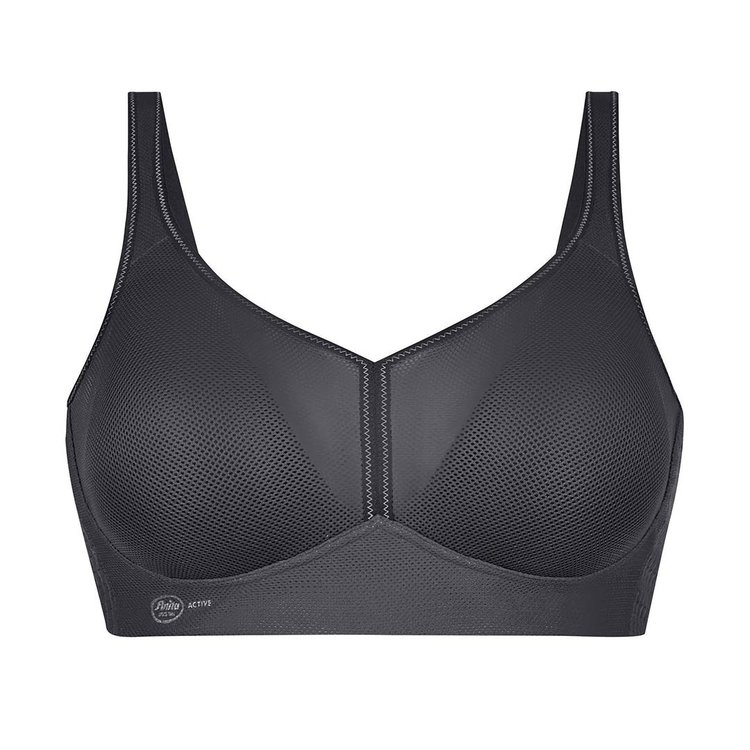 Anita Air Control Deltapad Sports Bra Anthracite 5544