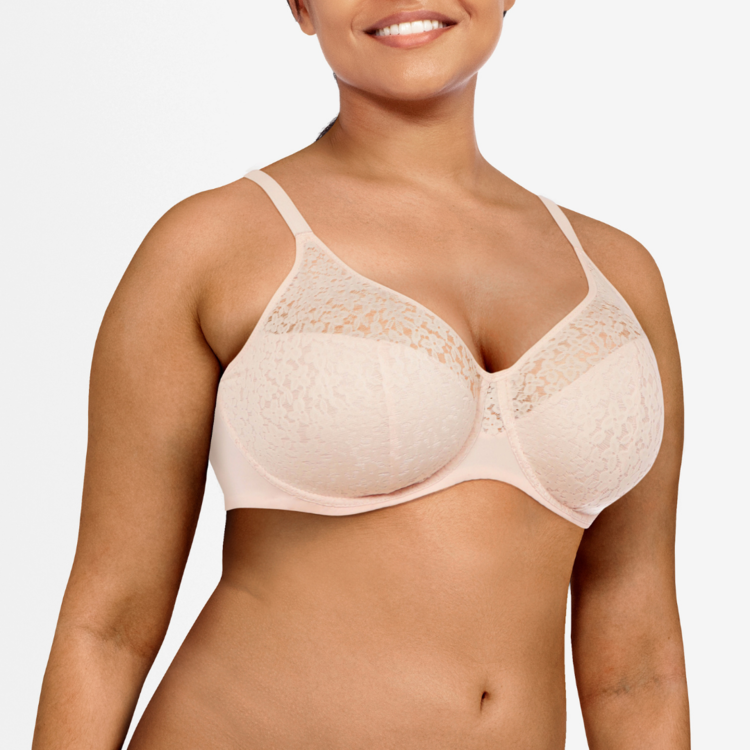 Chantelle Norah Unlined Bra C13F10 Blushing Pink (0JW)