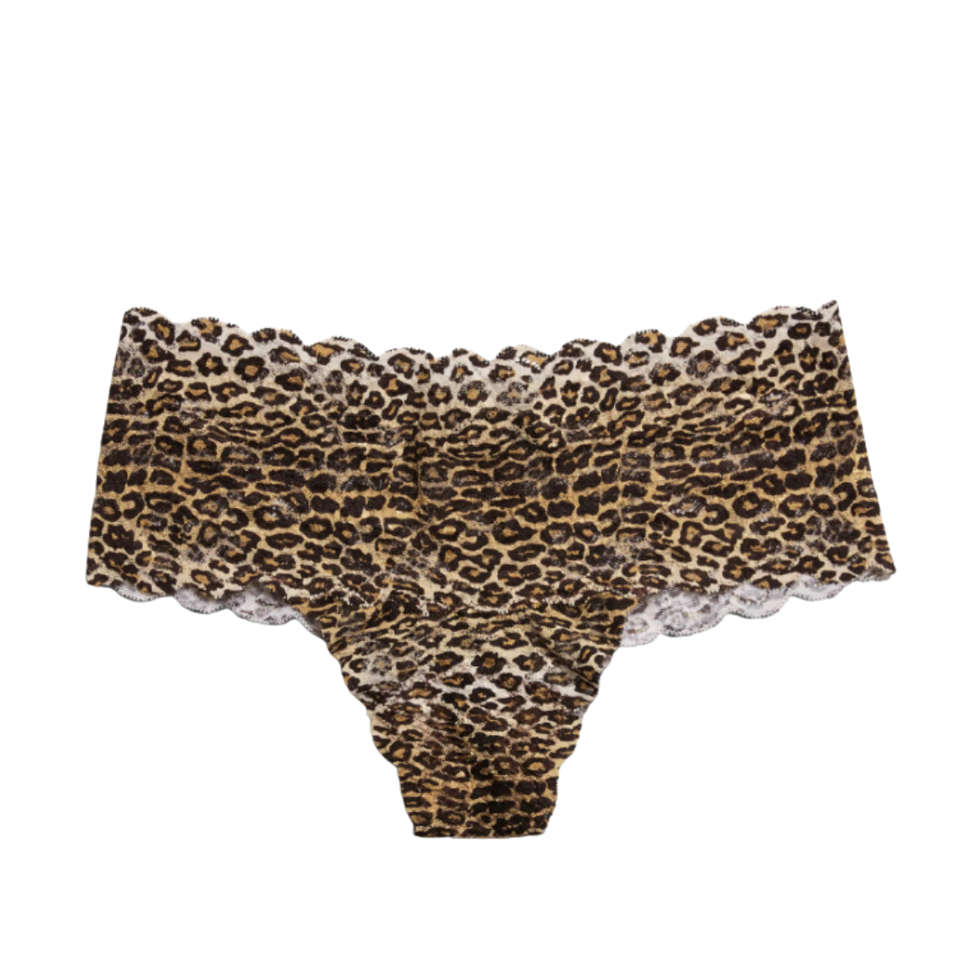 NSN Comfie Cutie Thong Panty Leopard NEVER0343 - Lace & Day