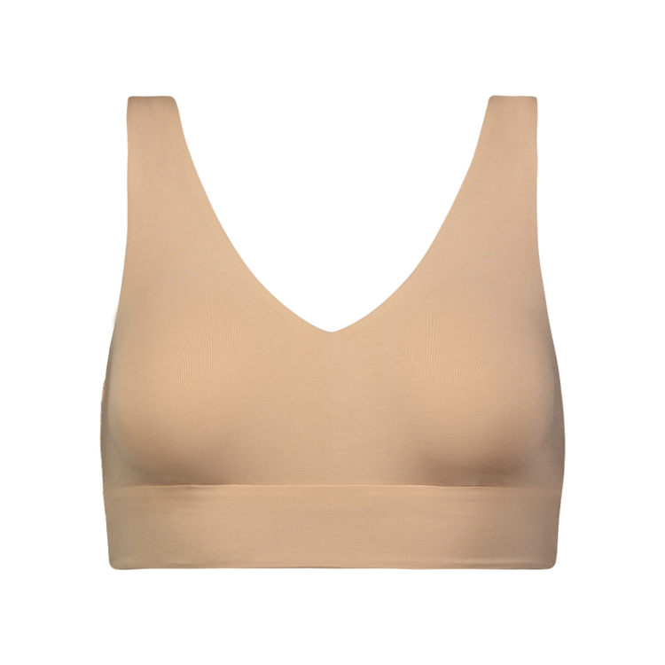 Commando Butter Comfy Bralette Beige BRA227