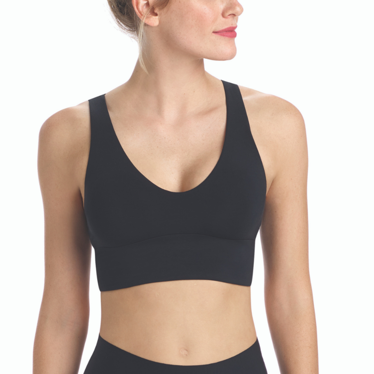 Commando Butter Comfy Bralette Black BRA227