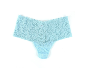 Retro rise rosebush lace thong