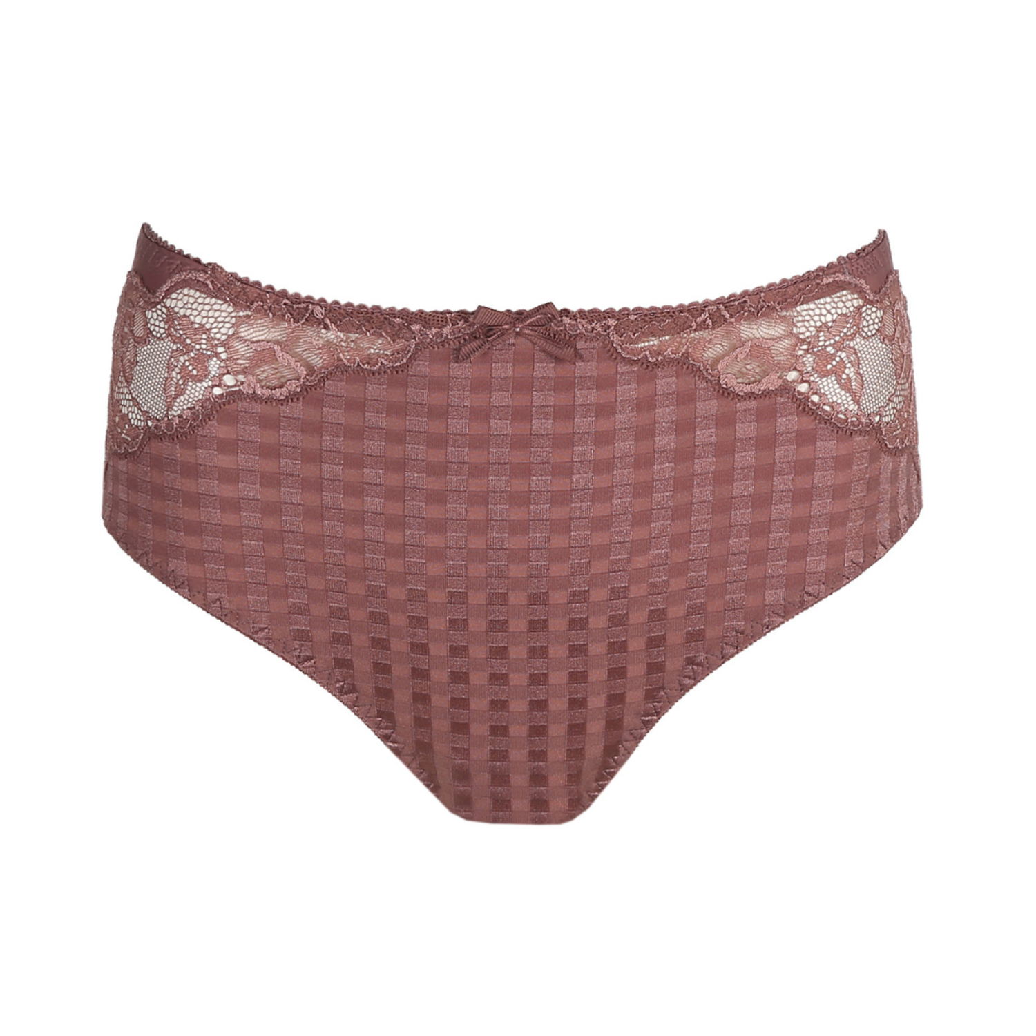 Madison Full Brief Panty Satin Taupe 0562126 - Lace & Day