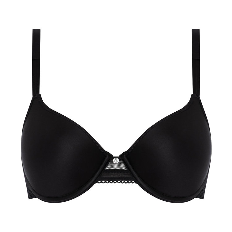 Chantelle C-Jolie T-Shirt Bra C13B60 Black (011)