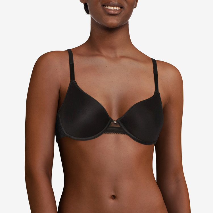 Chantelle C-Jolie T-Shirt Bra C13B60 Black (011)