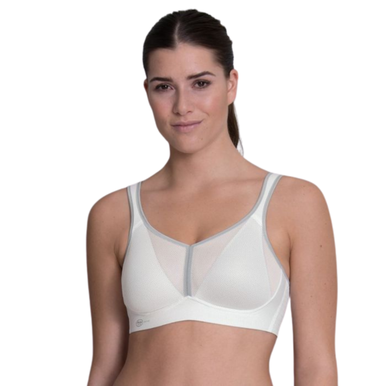 Anita Air Control Deltapad Sports Bra White 5544