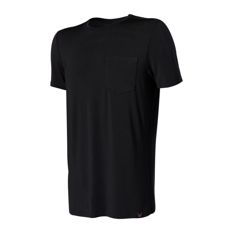 Saxx Sleepwalker SS Pocket Tee SXSC32 Black (BLK)