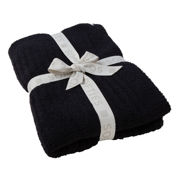 Softies Marshmallow Blanket - Black