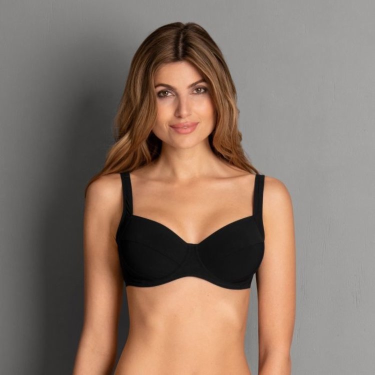 Rosa Faia Sibel Mix & Match Bikini Top 8730-1 Black