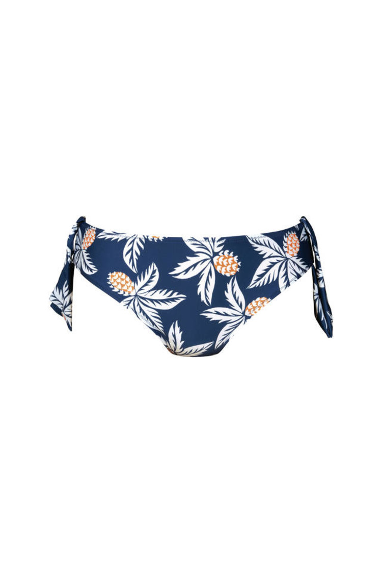 Rosa Faia Lynn Blue Beach Nice Bikini Bottom Blue Pineapples 8796-0