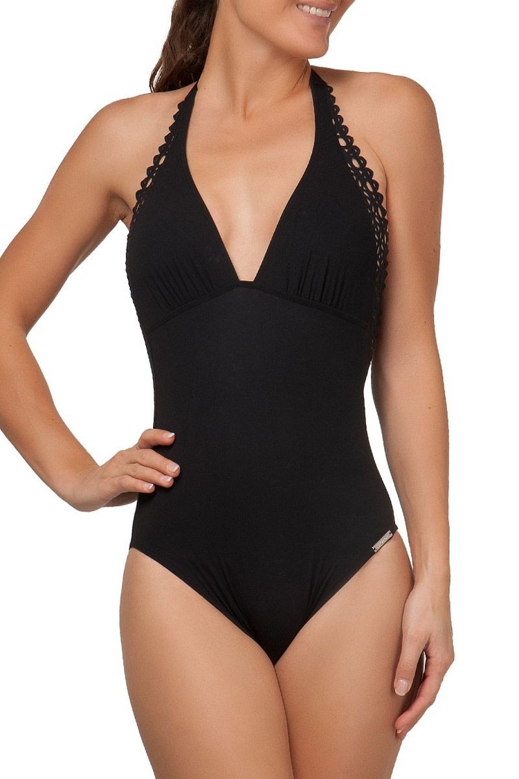 Lise Charmel Ajourage Couture Halter One Piece Swimsuit