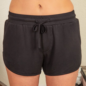 Aspen Dream Bamboo Shorts - Black