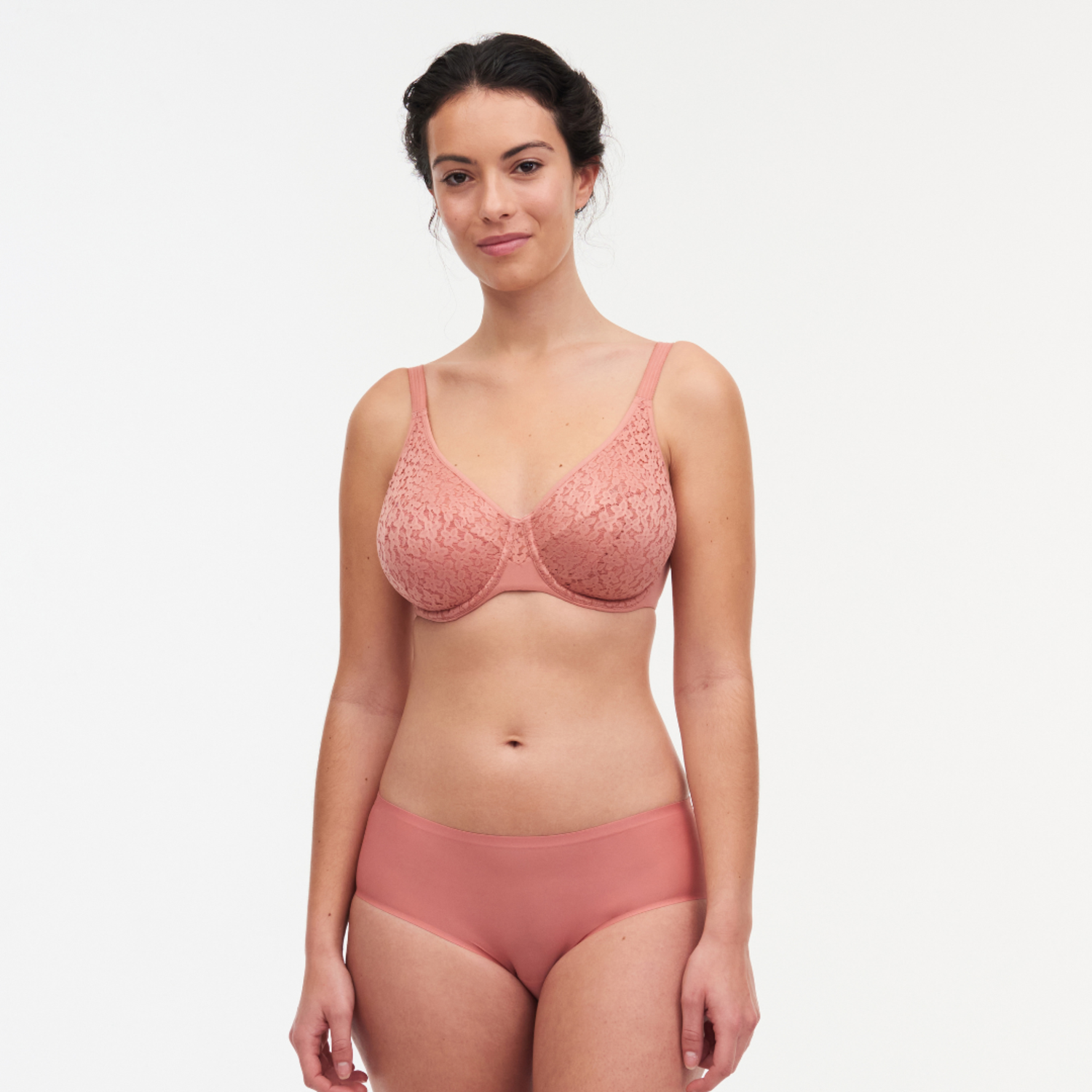 Chantelle Easy Feel Norah Bra Covering Full Cup Underwired Bras Lingerie at   Women's Clothing store