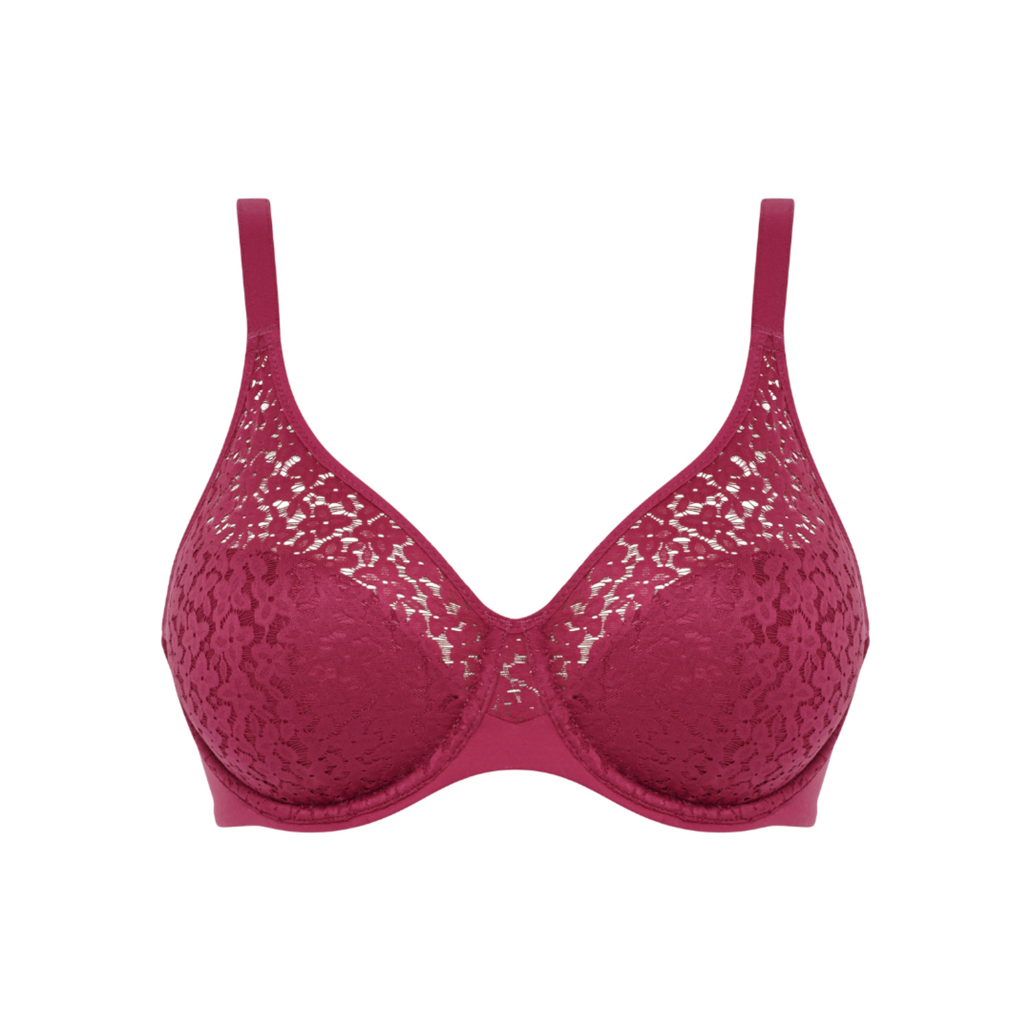 NEW CHANTELLE BRA UK 32D US 32D #3646 C Chic Sexy Sexy Push UP CASSIS  STRAWBERRY