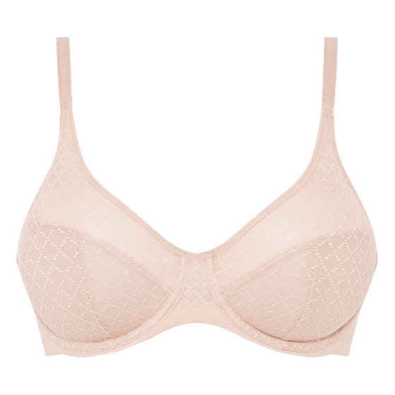 Embroidered minimizer underwire bra 32H/Blush (Pink) : : Clothing,  Shoes & Accessories