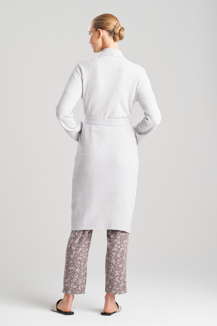 N Aura Heather Robe Dove Grey