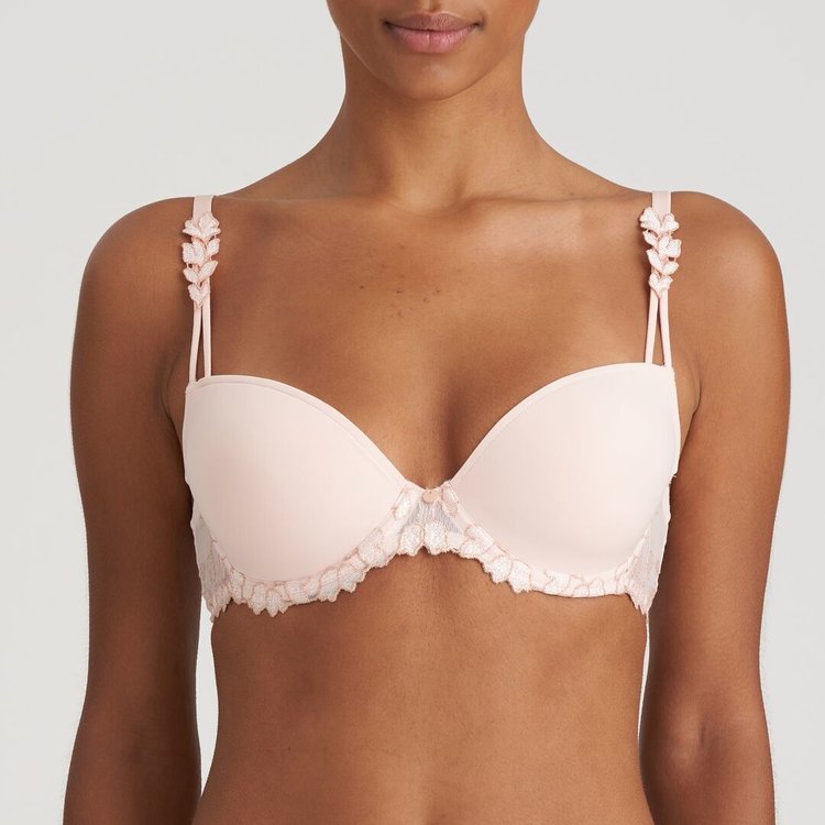 Marie Jo Leda Padded Plunge Bra  Glossy Pink