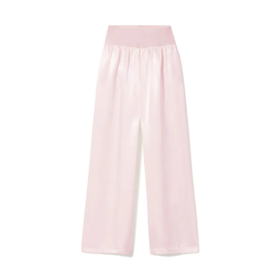 PJ Harlow Lola Satin Pant Blush