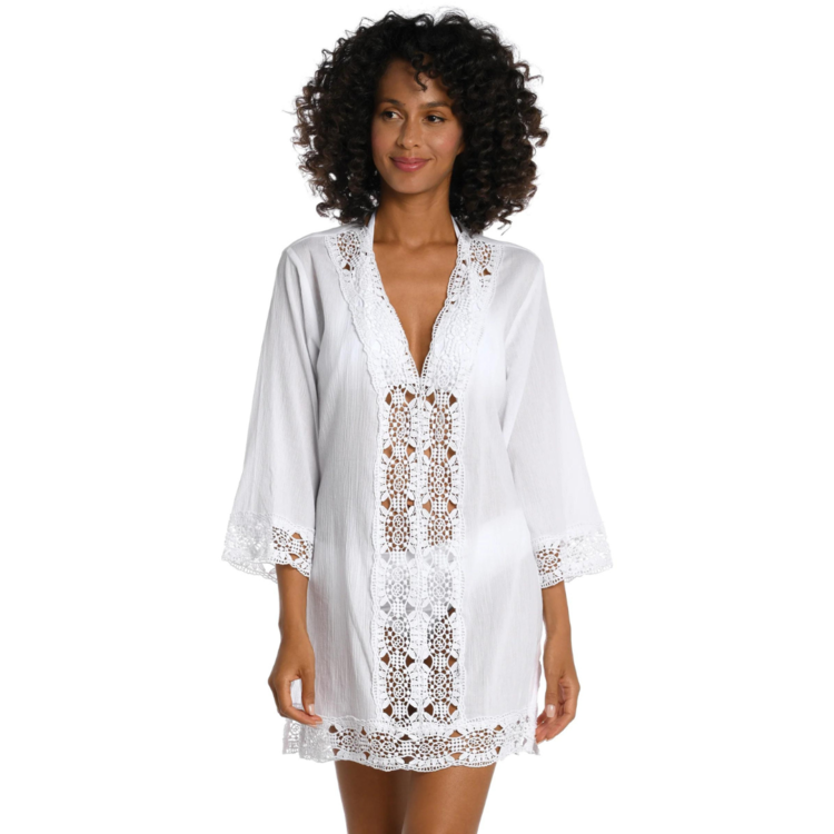 La Blanca Island Fare Tunic White
