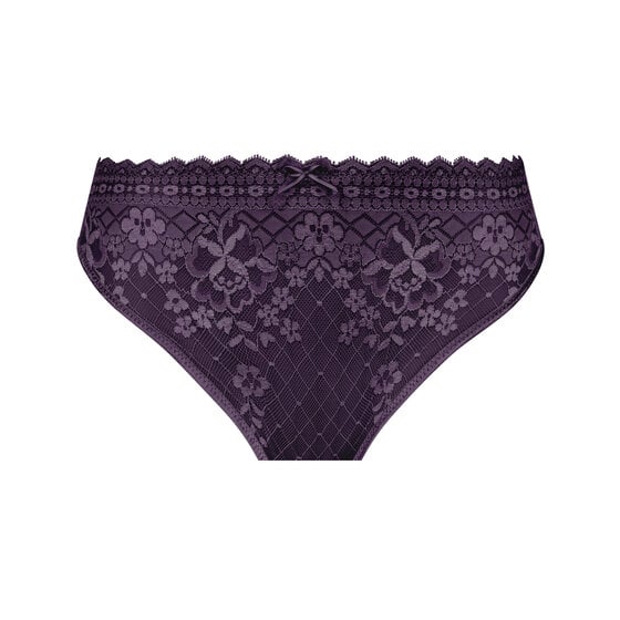 Empreinte Allure Purple Lace Bikini Panty 05205 – The Bra Genie
