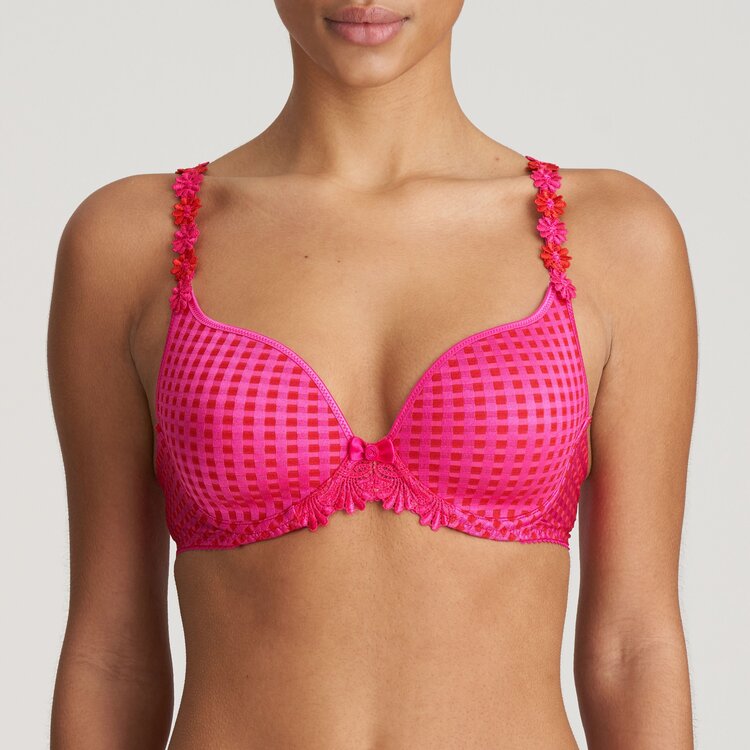 Marie Jo Avero Padded Heart Bra Electric Pink