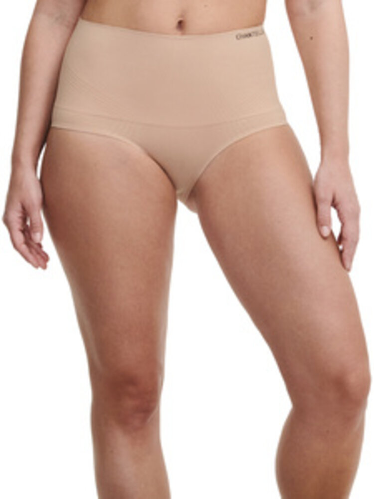 Chantelle Smooth Comfort High Waisted Brief - Beige (00Q)