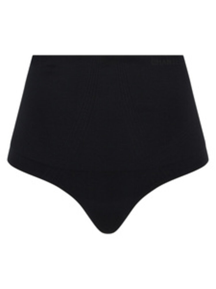 Chantelle Smooth Comfort High Waisted Brief Black (11)