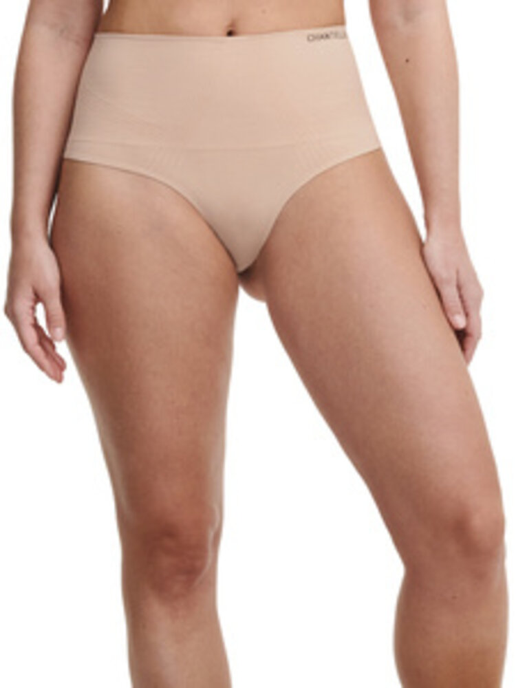 Chantelle Smooth Comfort High Waisted Thong Sirrocco (0Q)