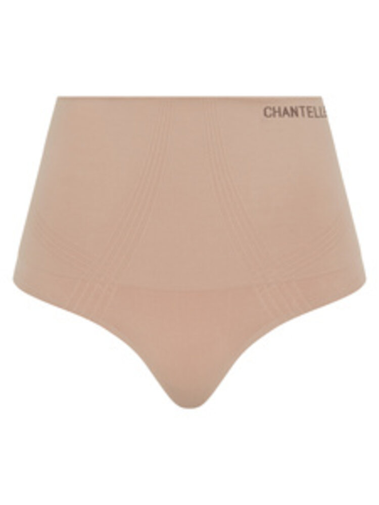 Chantelle Smooth Comfort High Waisted Thong Sirrocco (0Q)