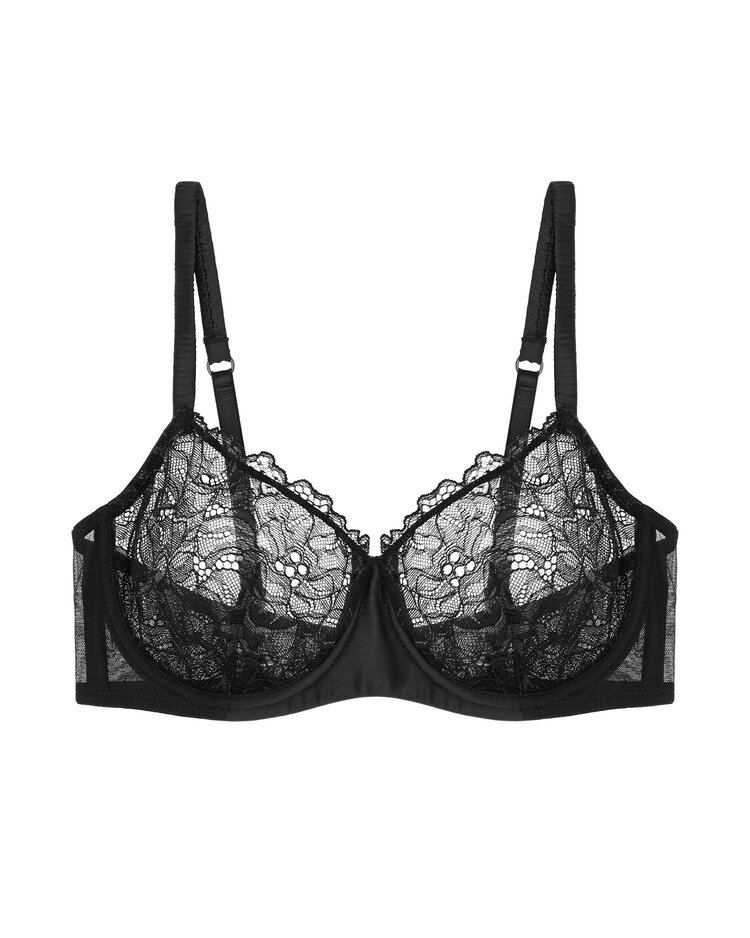 Journelle Lexi Demi Bra - Onyx Black