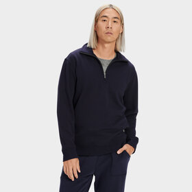 Ugg Zeke Knit Fleece Sweater - Navy