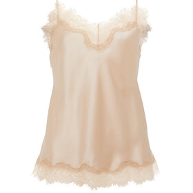 Sainted Sisters Silk Camisole Shell/Vintage