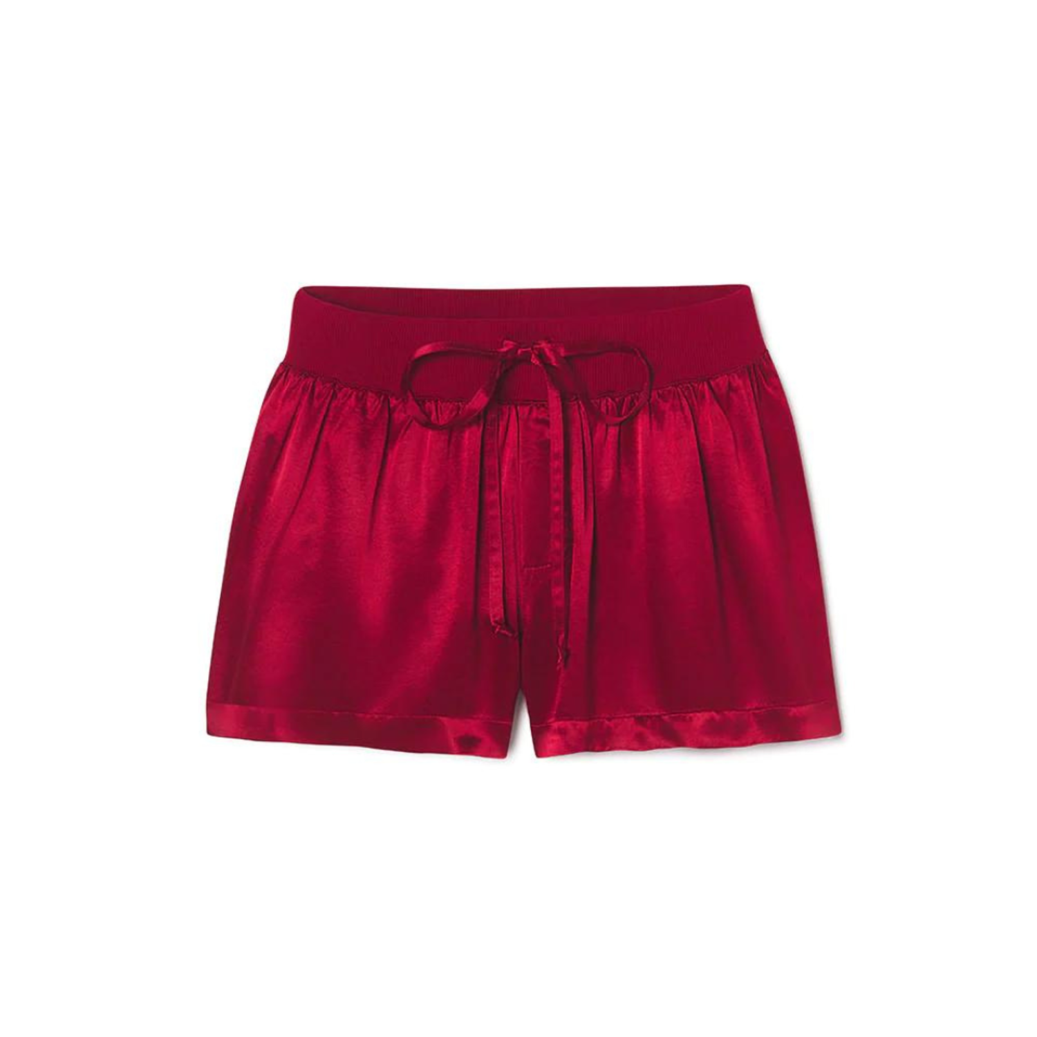 Mikel Satin Boxer PJSB5 Red Lace Day